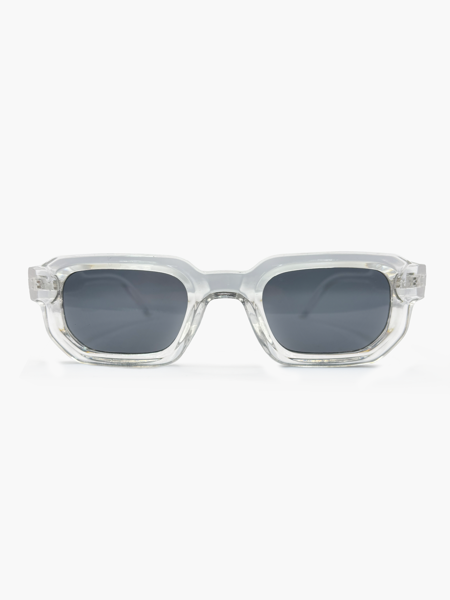 Transparente Maya Sonnenbrille Frontansicht